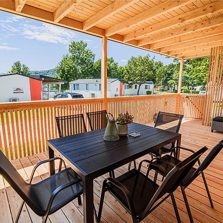 Premium Mobile Homes With Thermal Riviera Tickets Catez ob Savi Εξωτερικό φωτογραφία