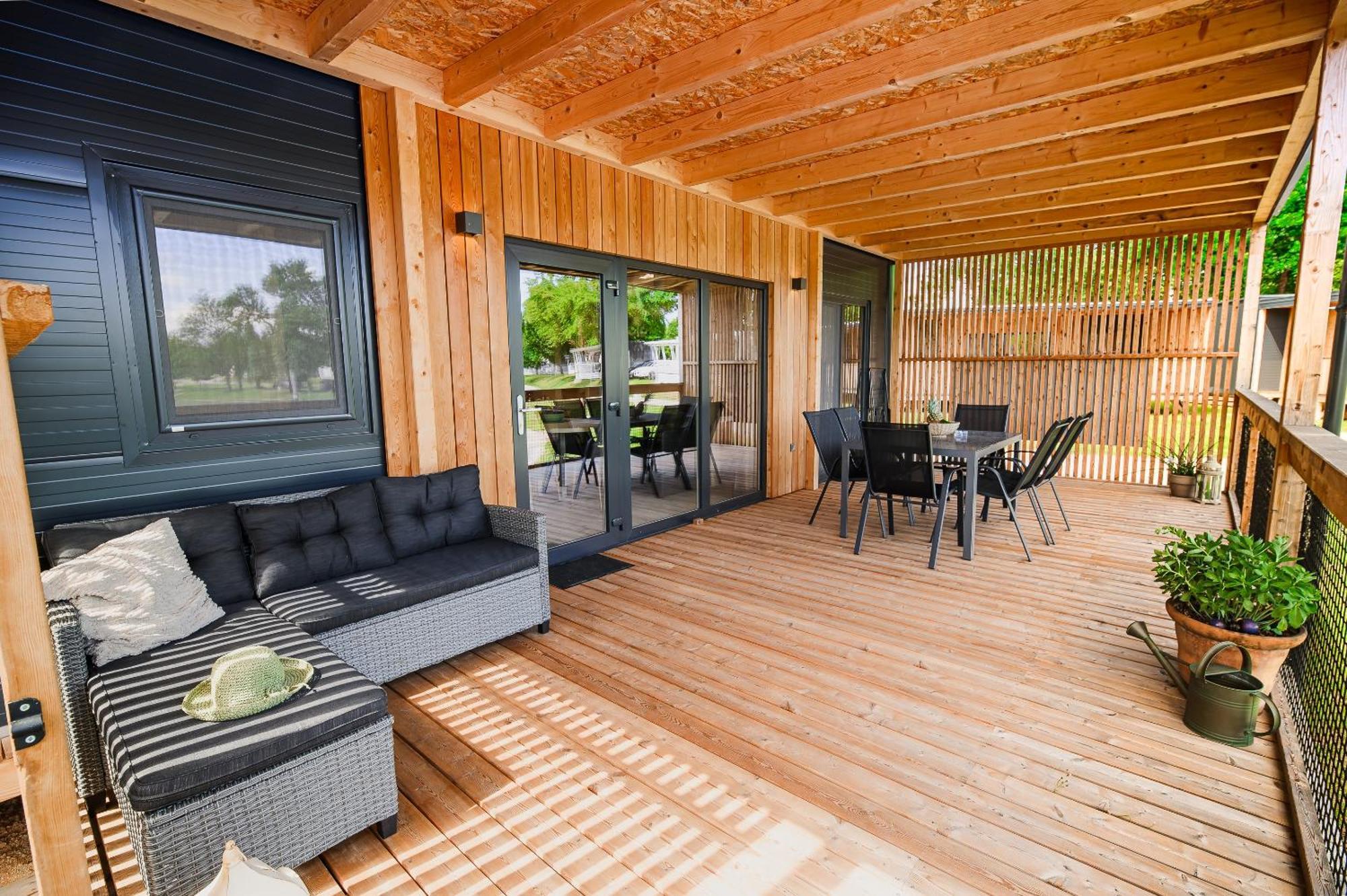 Premium Mobile Homes With Thermal Riviera Tickets Catez ob Savi Εξωτερικό φωτογραφία
